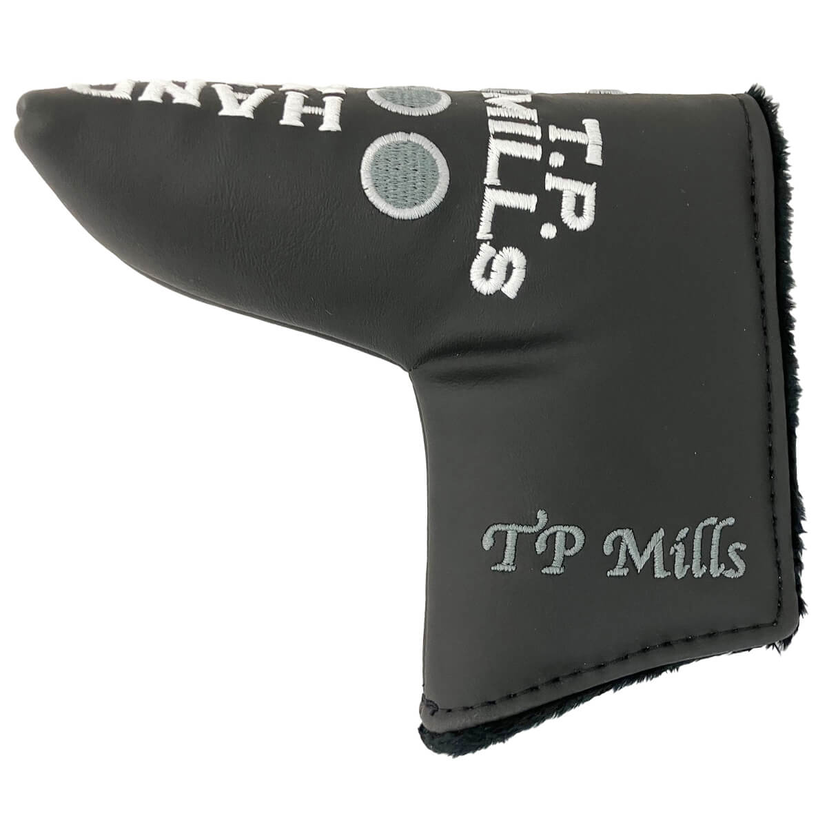 T.P. Mills | パターカバー | ハンドメイド クロスドット - ブラック（HTPC-24010A）