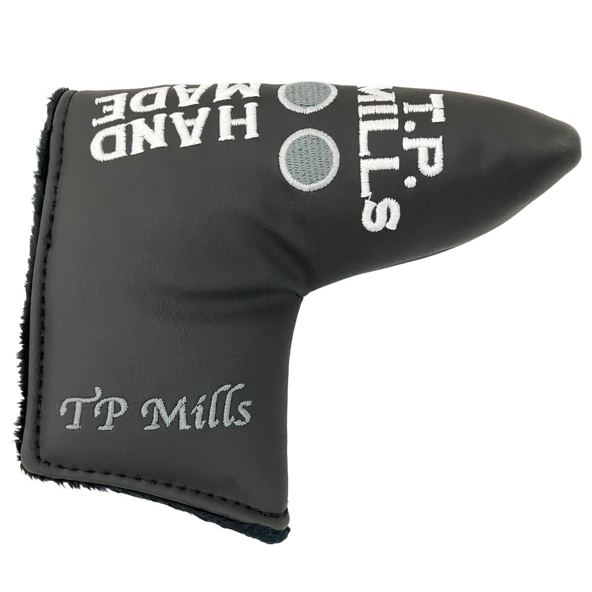 T.P. Mills | パターカバー | ハンドメイド クロスドット - ブラック（HTPC-24010A）